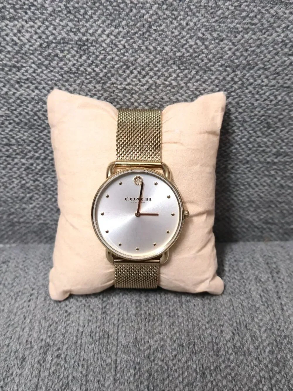 Coach Elliot Women's Gold-Tone Bracelet Quartz Watch